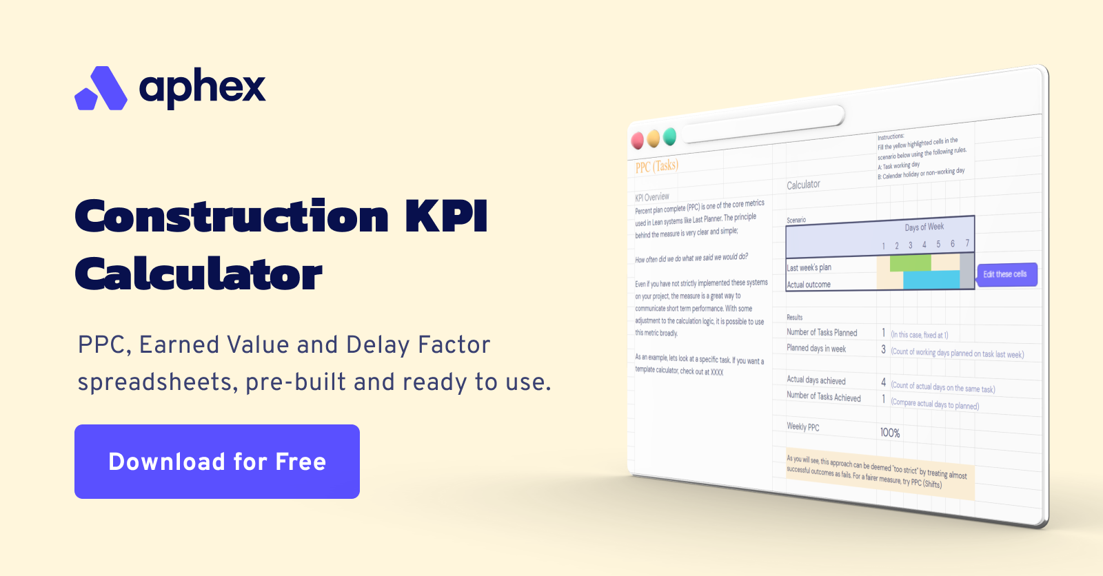 Download Our Percent Plan Complete Calculator