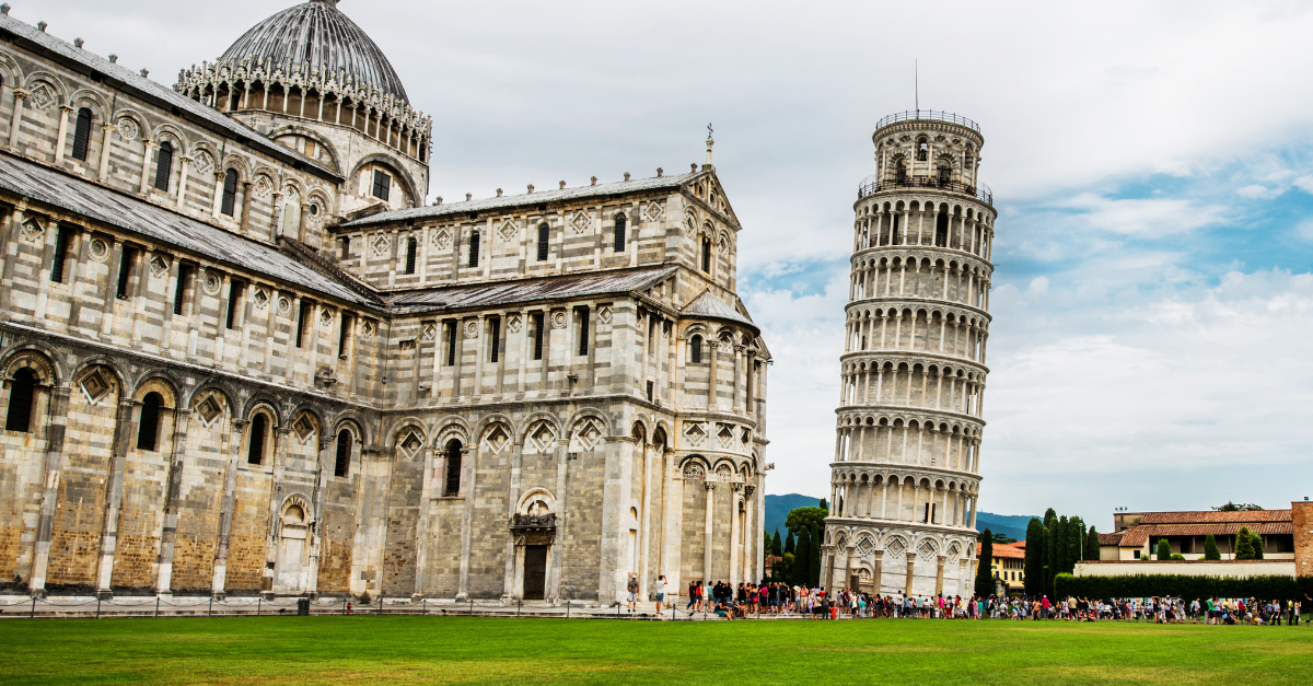 Leaning tower of Pisa